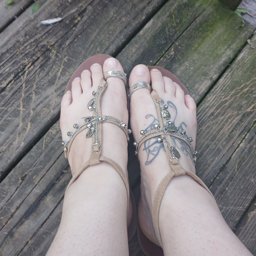 Size 9 Palm Sandals